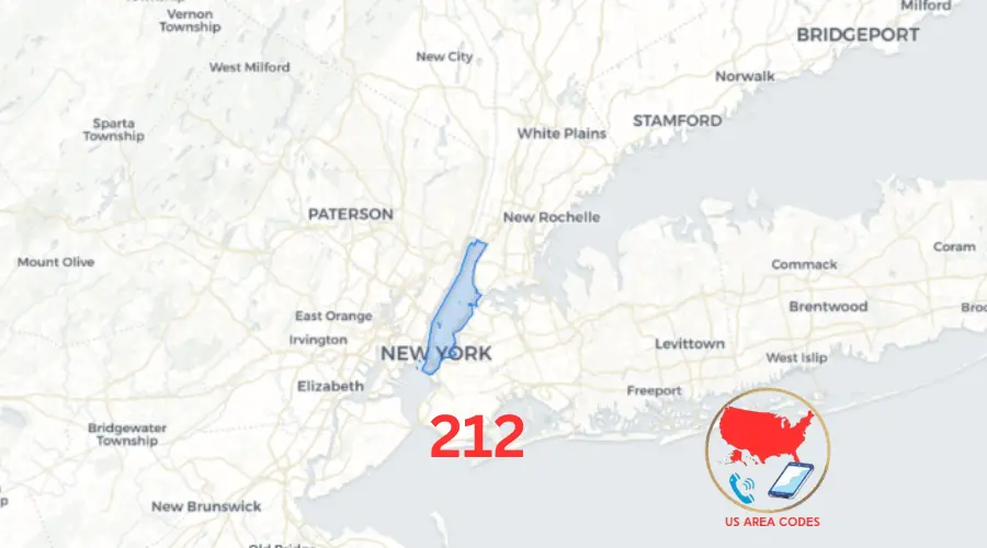 Area Code 212 Location