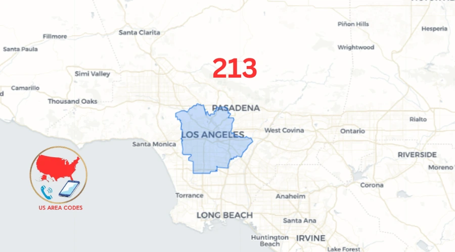 Area Code 213 Location