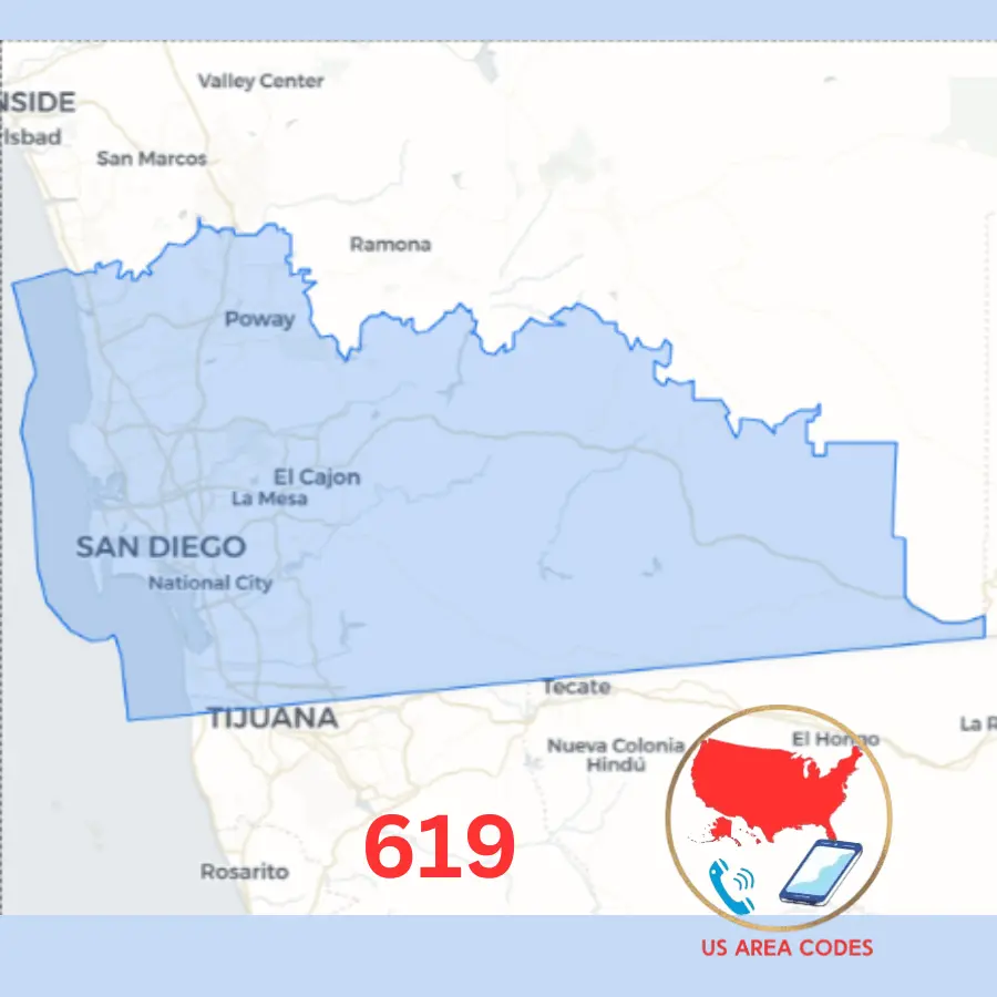 619 Area Code